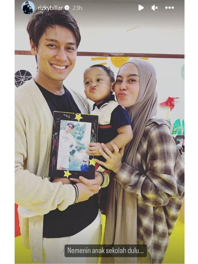 6 Potret Atta Halilintar, Rizky Billar dan Ladislao Camara Temani Anak di Sekolah