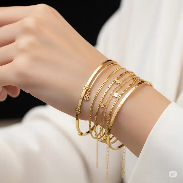 Gelang Bertumpuk (Stacking)