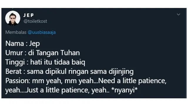 Biodata Nyeleneh ala Netizen Ini Bikin Geleng-Geleng
