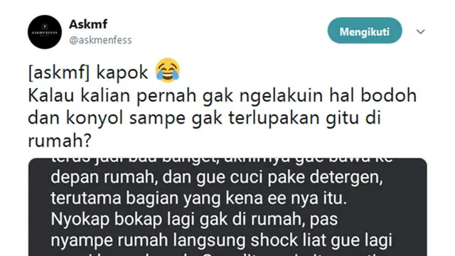 Pengalaman Lucu Netizen