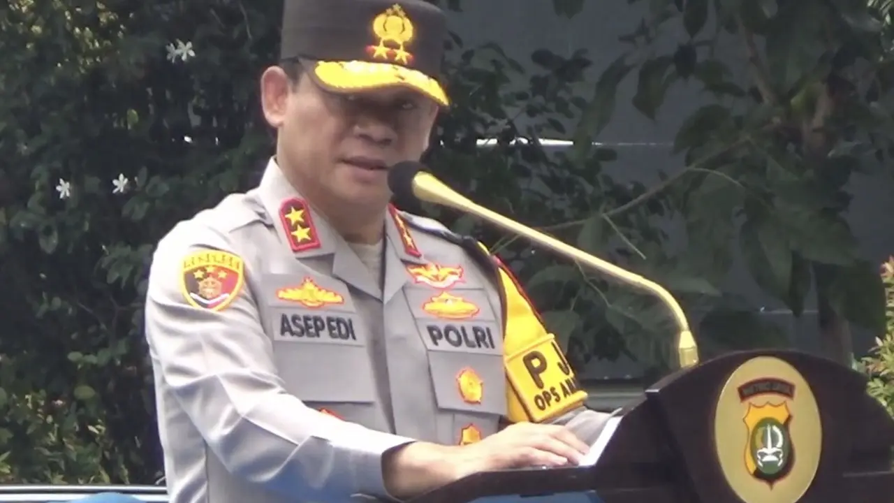 Kapolda Metro Jaya Irjen Asep Edi Suheri.