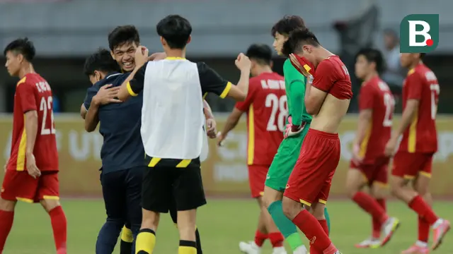 Foto: Malaysia Lolos ke Final Piala AFF U-19 2022 setelah Libas Vietnam 3-0, Pertahanan Harimau Malaya Muda Mantap!