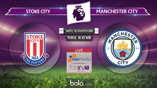 Stoke City vs Manchester City (Bola.com/Adreanus Titus)