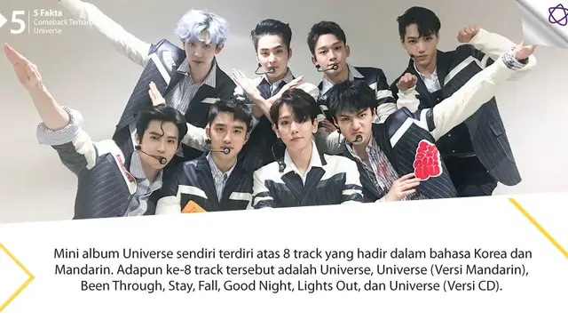 [Bintang] 	5 Fakta Comeback Terbaru EXO, Universe
