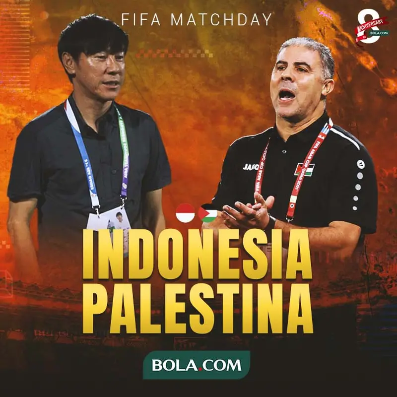 FIFA Matchday - Timnas Indonesia Vs Palestina_Duel Pelatih: Shin Tae-yong Vs Makram Daboub