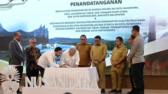 Pemkab Kukar dan OIKN Resmikan Kesepakatan Batas Wilayah IKN, Pelayanan Publik Tetap di Bawah Kukar