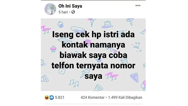 7 Jokes Ala Bapak-Bapak di Facebook Ini Bikin Senyum Tipis