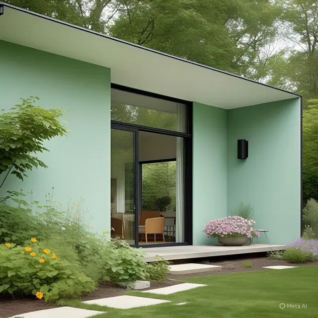 Cat rumah Hijau Mint