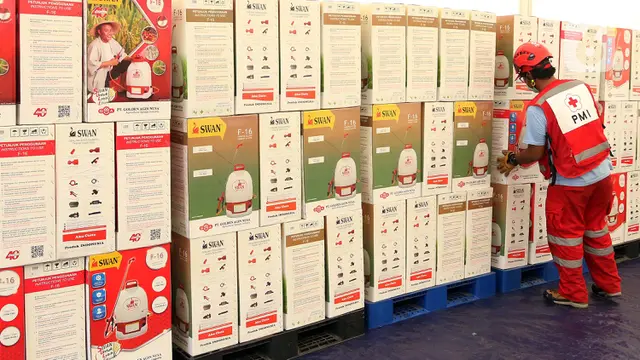 Gudang Darurat  Penanganan Covid-19 PMI Mulai Beroperasi