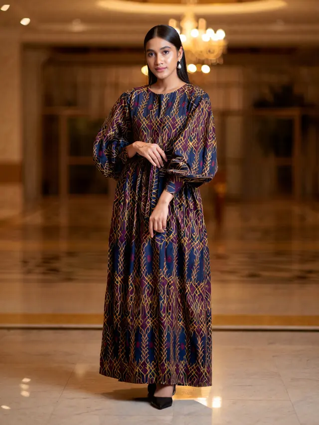 Batik Klasik Modern Lengan Balon