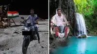6 Editan Foto Orang India Naik Motor Ini di Luar Nalar, Ngawur Banget (1cak)