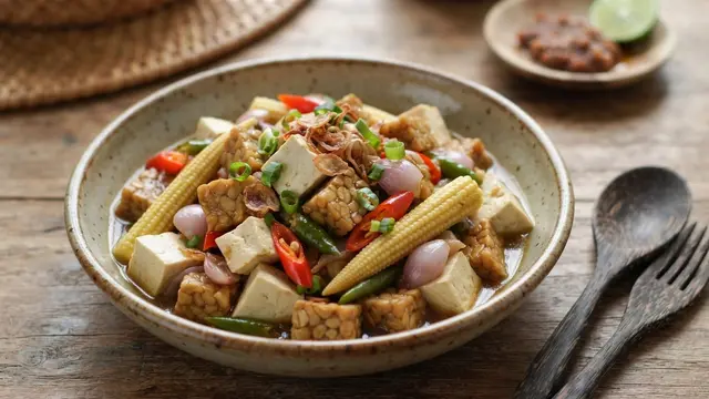 Resep Oseng Tempe Tahu Putren