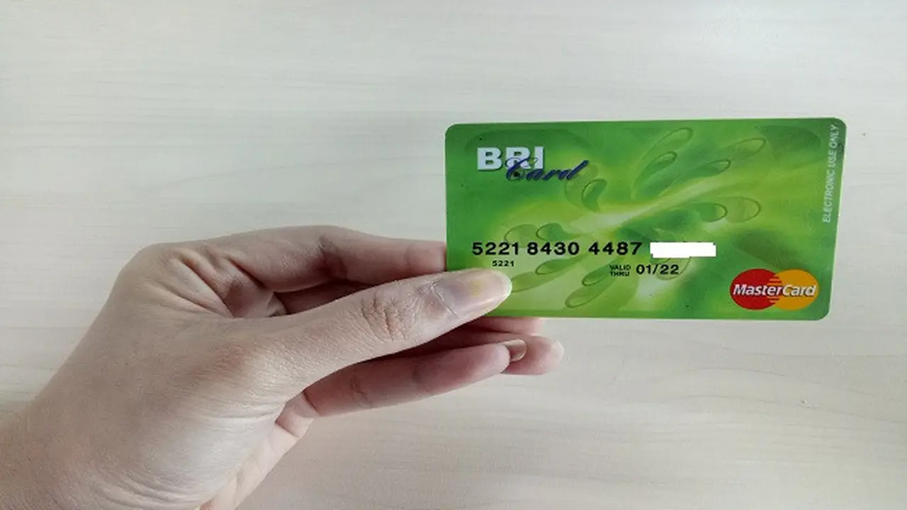 Kartu Debit BRI.