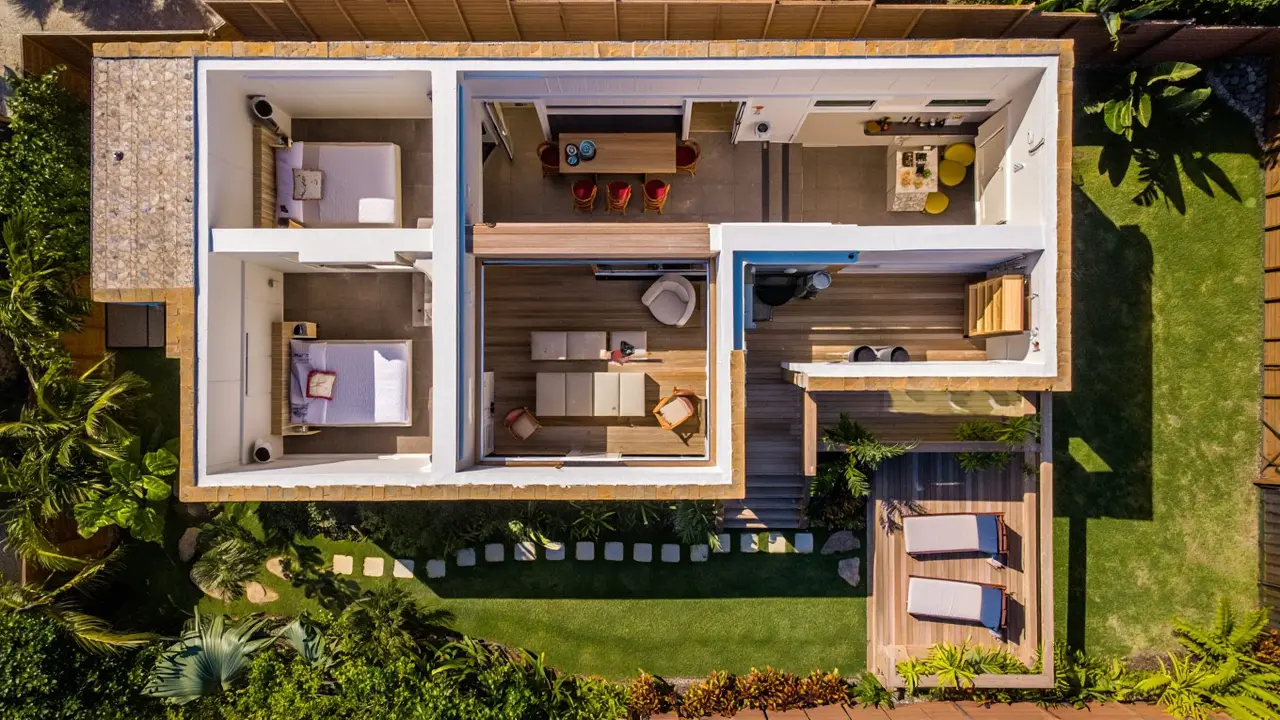 Desain Rumah 1 Lantai dengan Konsep Terbuka (Foto: Reve.com)