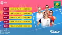 Saksikan Keseruan Live Streaming WTA 1000: BNP Paribas Open di Vidio, 10-14 Maret 2023