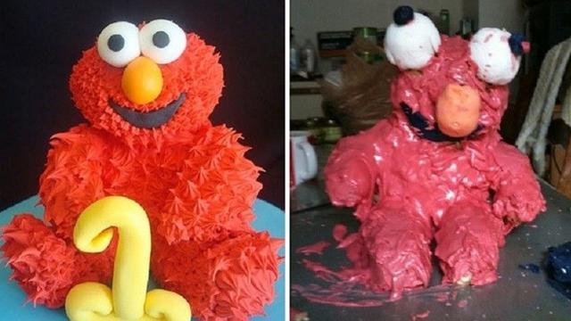 Tak Sesuai Ekspektasi, 6 Potret Desain Kue Ini Bikin Senyum Kecut