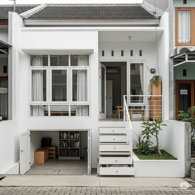 Desain Rumah Sederhana Jakarta. Foto: Gemini