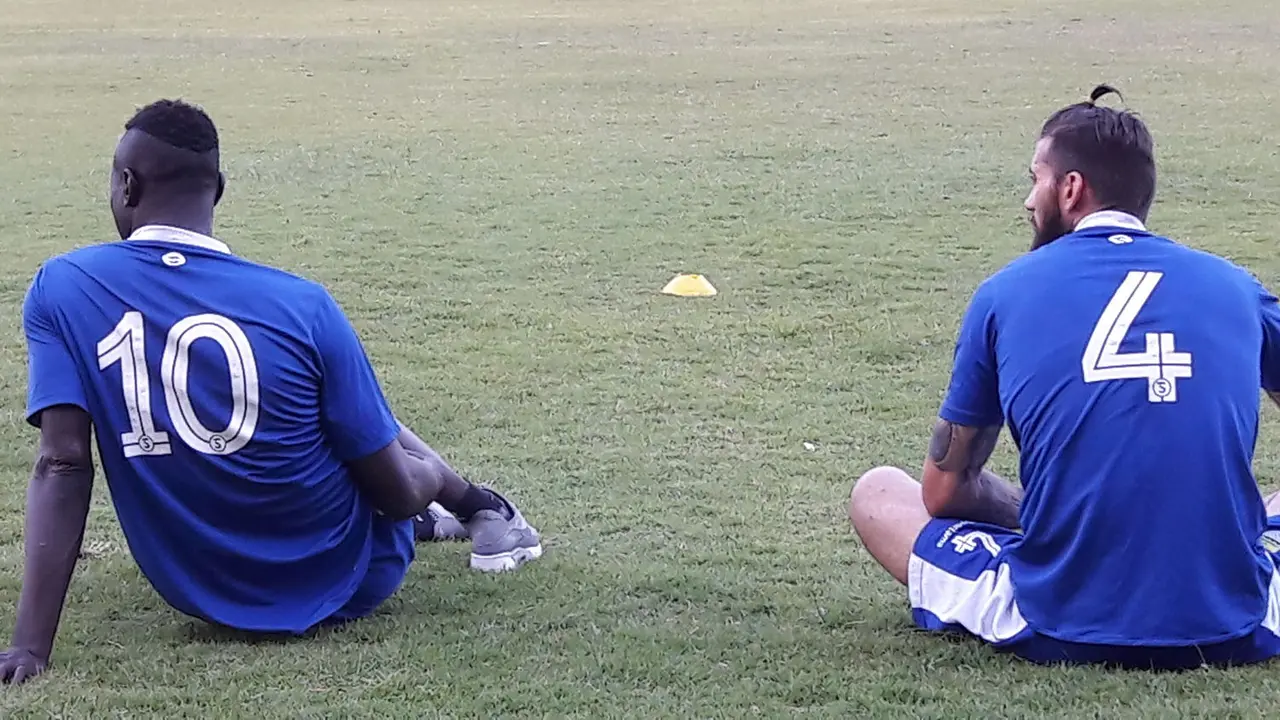 Ezechiel N'Douassel dan Bojan Malisic