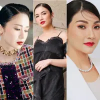 Potret Selebritis Tanah Air Mengaplikasikan Lipstik Merah. [Instagram]