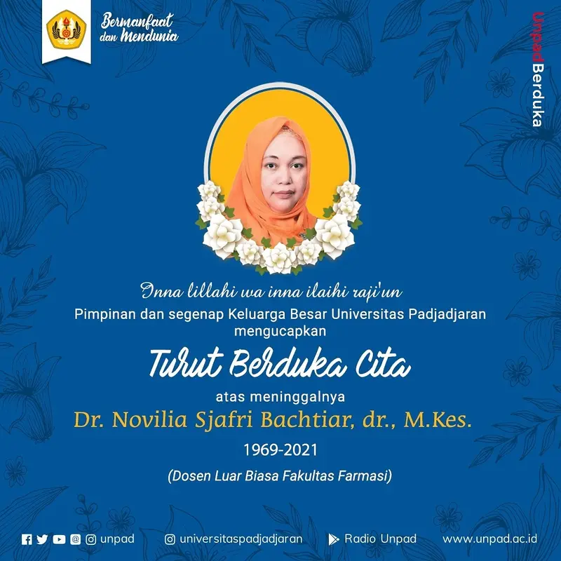 Dr. Novilia Sjafri Bachtiar, dr., M.Kes.