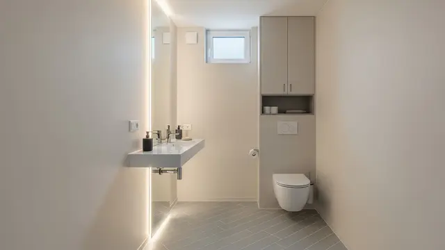 7 Desain Kamar Mandi Kecil tapi Terlihat Luas dengan Trik Interior 2025, Cocok untuk Hunian Minimalis