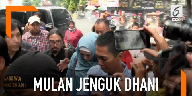 VIDEO: Belum Izin, Mulan Kesulitan Jenguk Ahmad Dhani