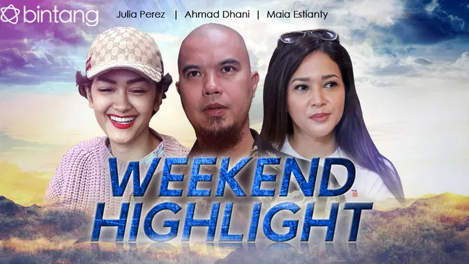 [Bintang] Ahmad Dhani, Maia Estianty, dan Julia Perez