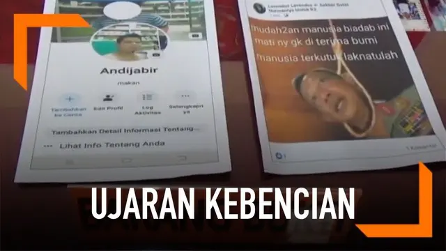 VIDEO: Pria di Makassar Sebar Gambar Kapolri Digantung