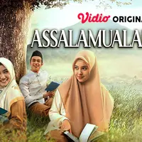 Anggika Bolsterli, Wafda Saifan, Rachel Amanda, dan Ibrahim Risyad dalam Vidio original series Assalamualaikum. (Dok. Vidio)