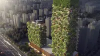 Menara Nanjing akan menjadi hutan vertikal pertama di Asia, penasaran seperti apa bentuknya? Lihat di sini.