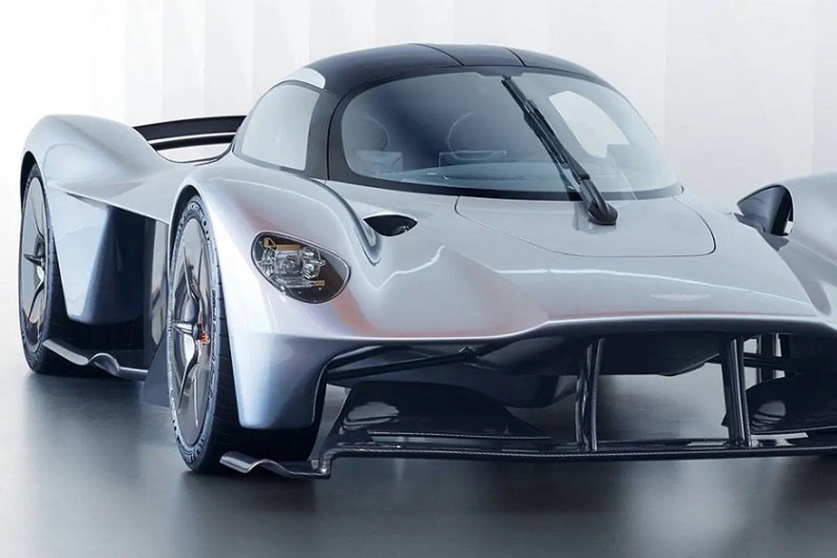 Aston Martin Valkyrie sudah mendekati versi produksi. (Aston Martin)
