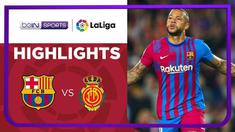 Berita video highlights laga pekan ke-34 Liga Spanyol (LaLiga) 2021/2022 antara Barcelona melawan Mallorca yang berakhir dengan skor 2-1, Senin (2/5/2022) dinihari WIB.