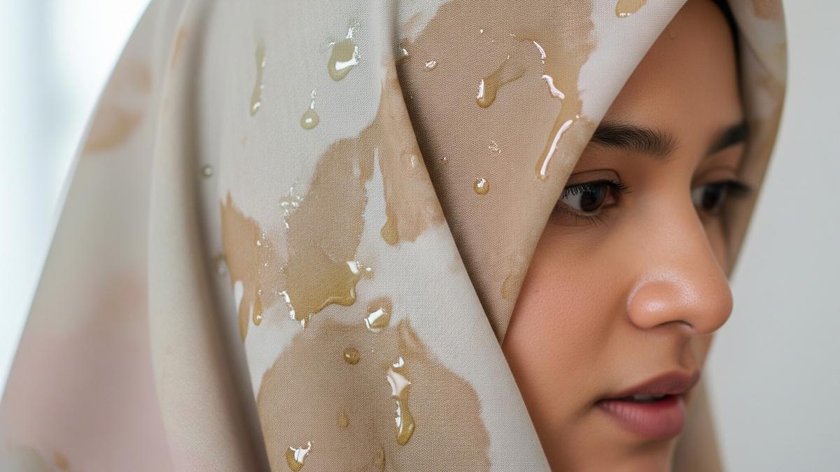Cara Menghilangkan Noda Minyak di Jilbab Agar Kembali Bersih Maksimal, Ampuh Dicoba