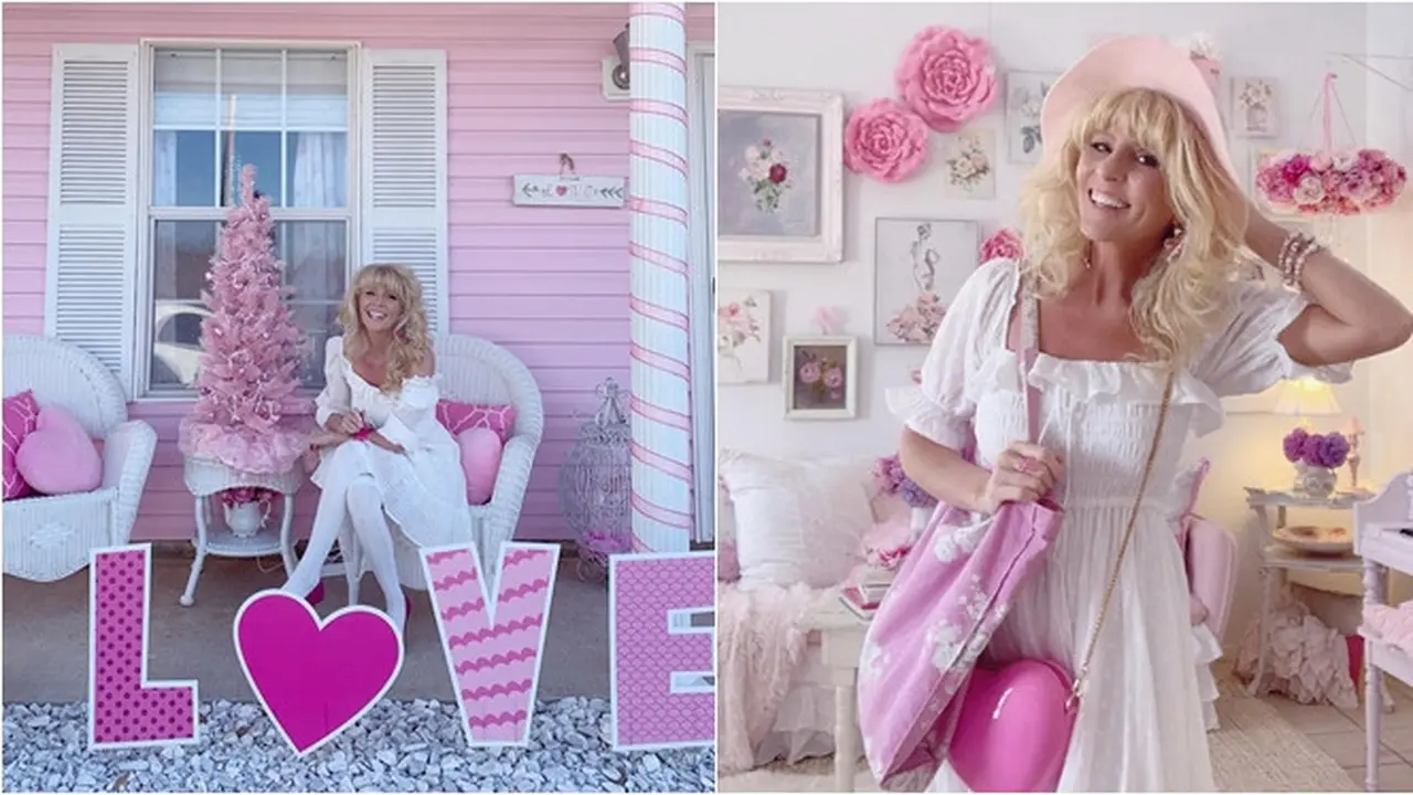 Viral Nenek 54 Tahun Hidup Bak Boneka Barbie, Ini 6 Potretnya yang Nyentrik