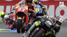 Johann Zarco dan Jonas Folger berhasil buat kejutan pada ajang MotoGP 2017. (Video dari Liputan6.com)
