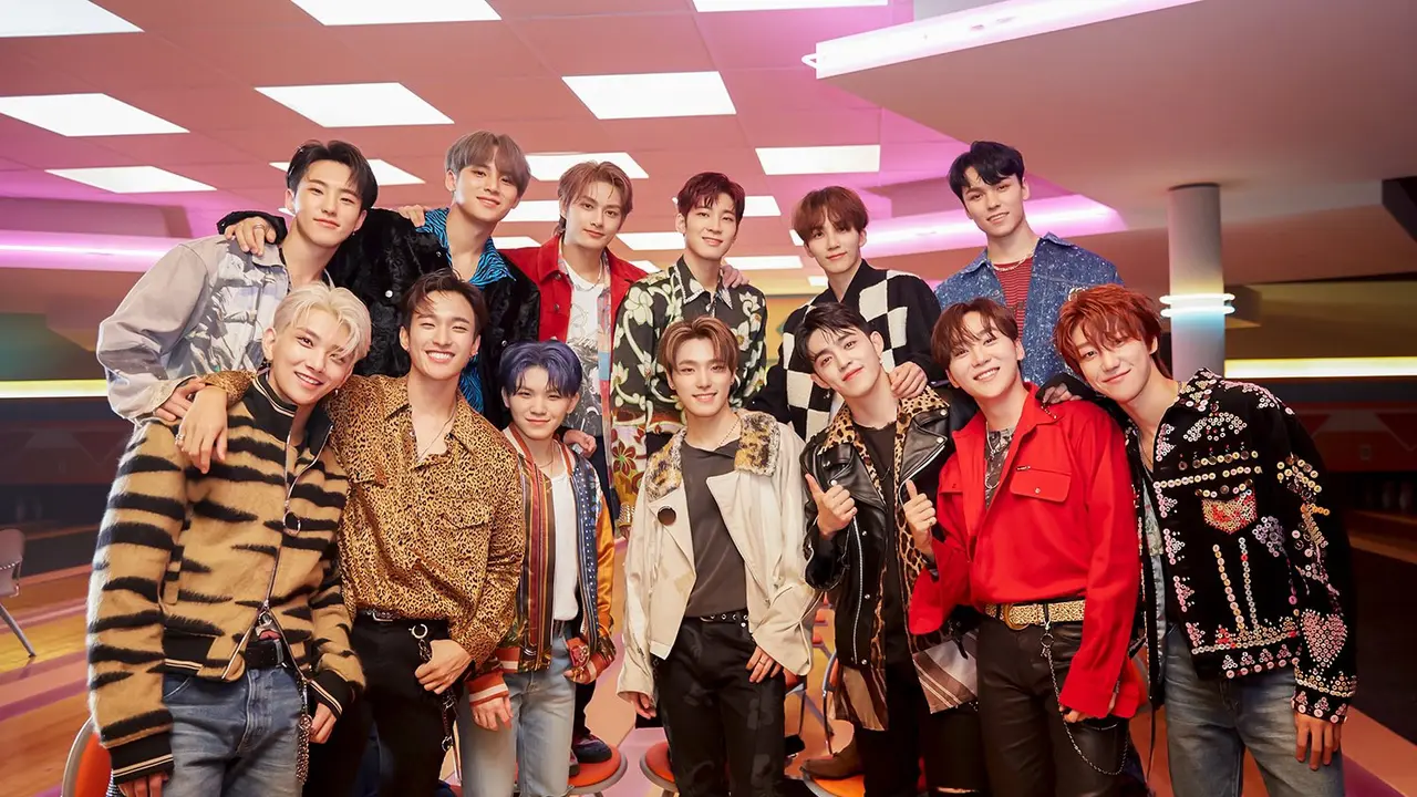 Grup K-Pop Seventeen. (Twitter/ pledis_17)