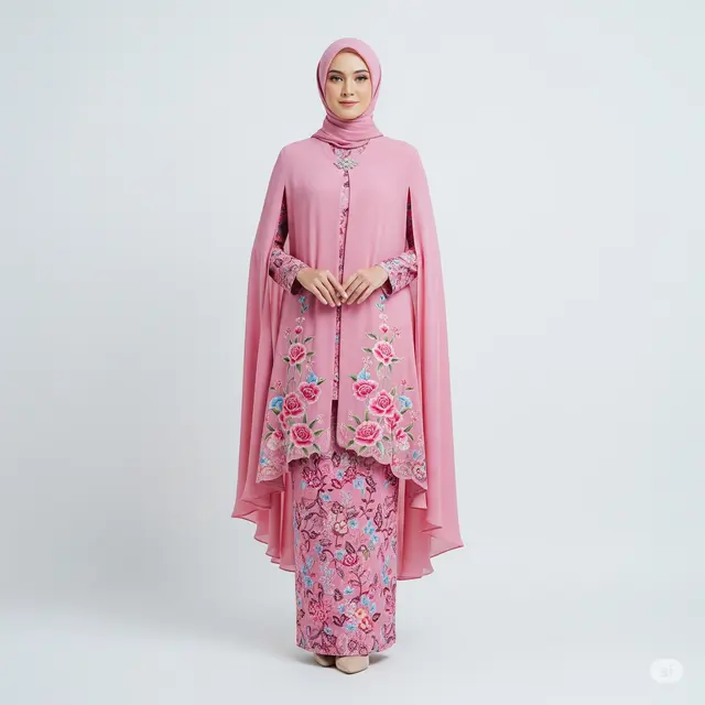 14 Model Gamis Batik Untuk Pesta Pernikahan Terbaru 2025, Elegan dan Menawan!