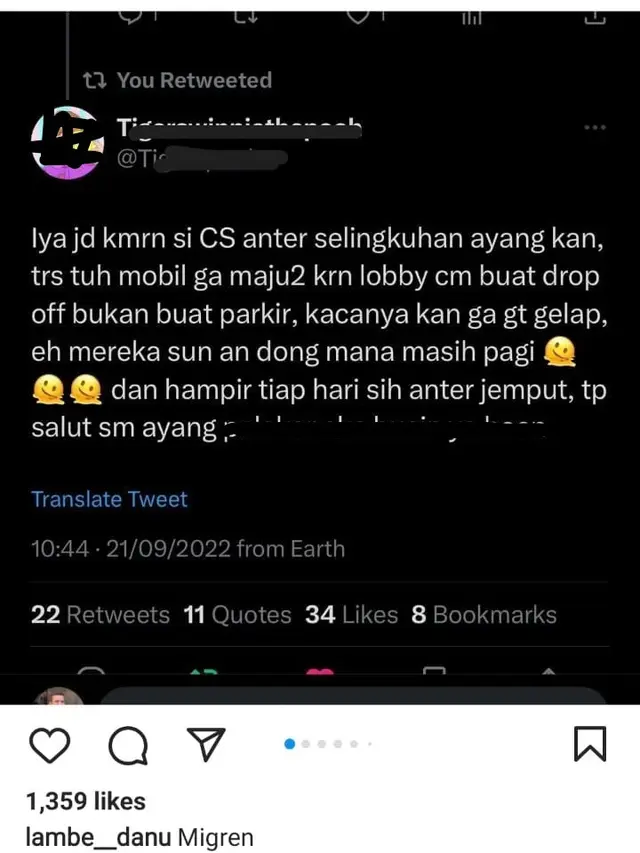 Celotehan Netizen Soal Pria Diduga Christian Sugiono