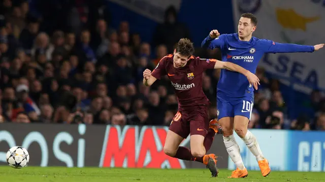 Barcelona dan Chelsea Berbagi Angka