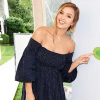 Jessica Alba kini tengah menanti kelahiran anak ke-3nya bersama sang suami, Cash Waren. Namun, di tengah kebahagiaannya ini ada hal unik yang muncul dari benak Jessica soal kehidupannya ke depan. (AFP/Dimitrios Kambouris)