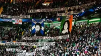 Bentangkan Spanduk Ilegal, Celtic Dihukum