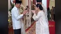 Hadiri Open House Jokowi di Istana Negara Bersama AHY, Rambut Annisa Pohan Jadi Perhatian Warganet. foto: TikTok @hendar_sadega2