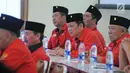 Calon Kepala Daerah dan Wakil Kepala Daerah yang diusung PDI P saat mengikuti Sekolah partai angkatan ke-6, Depok, Minggu (28/1). Kegiatan sekolah ini diadakan dari tanggal 28 Januari hingga 1 Februari 2018. (Liputan6.com/Herman Zakharia)