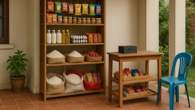 8 Inspirasi Warung Kecil di Teras Rumah, Desain Sederhana yang Menguntungkan