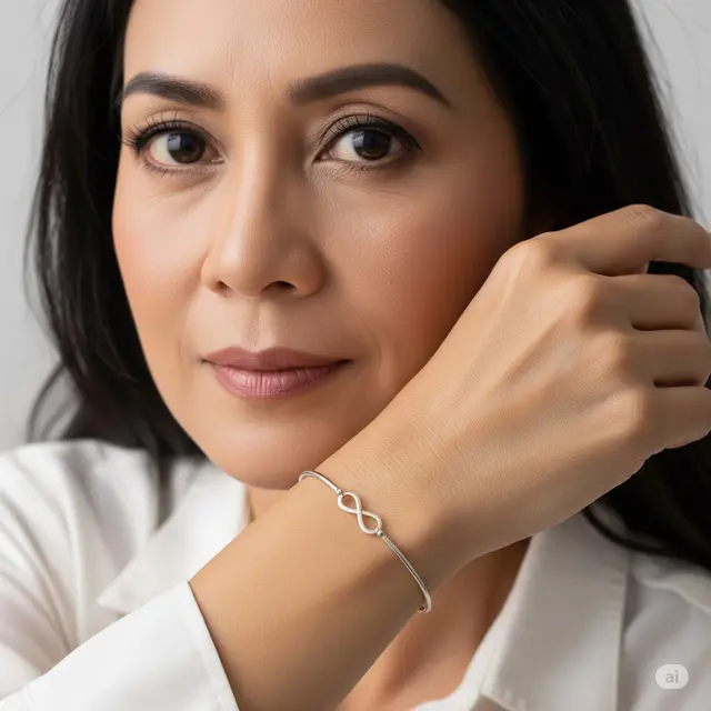 Model Gelang Buat Orang Tua 50 Tahun. Foto: Gemini