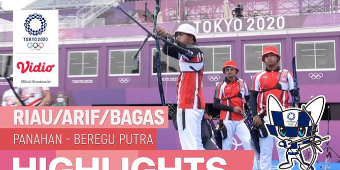 VIDEO: Langkah Tim Beregu Putra Panahan Indonesia di Olimpiade Tokyo 2020 Terhenti