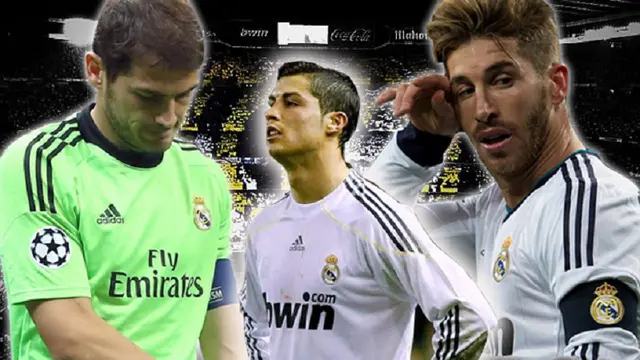Iker casillas, cristiano Ronaldo, Sergio ramos