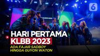 Berita video hari pertama KapanLagi Buka Bareng 2023 berlangsung meriah, di mana Fajar Sadboy hingg Guyon Waton tampil menghibur, Sabtu (1/4/2023).