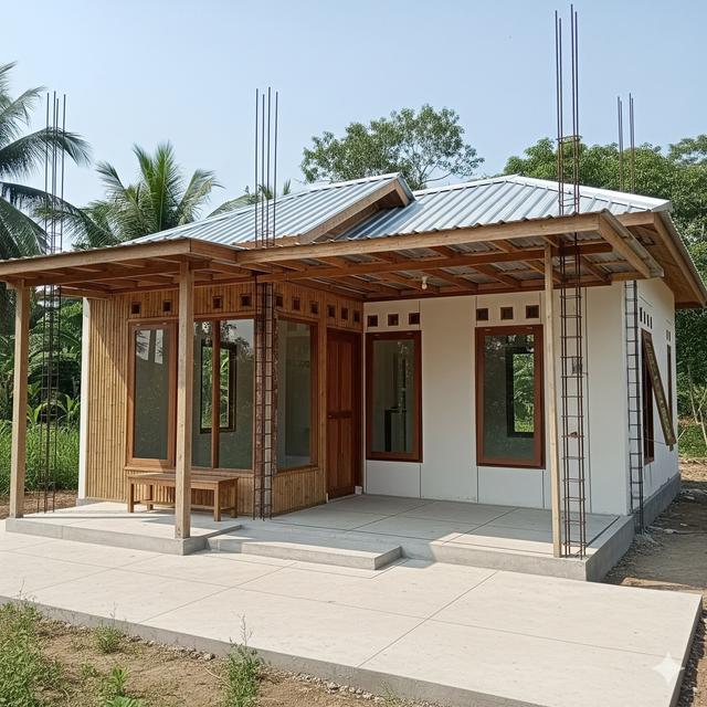 2. Rumah Tumbuh Sederhana