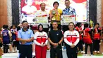 Sebagai juara umum bersama diraih oleh tim TNI AD dan tim TNI AU serta juara umum ketiga diraih oleh tim TNI AL. (Dok. Puspen Mabes TNI)
